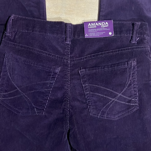 Women’s Gloria Vanderbilt corduroy pants - Picture 4 of 6